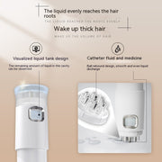 Scalp Medicine Supplying Device Hair Growth Medicine Guide Comb
