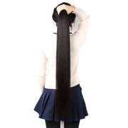 Reality Wig, Smooth Hair, Straight Hair Tie,