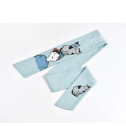 Cat wide hair band tie hair tiara