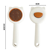 Cat Comb Self-cleaning Beauty Comb Cat Hair Removal Artifact Cat And Dog Universal Pet Hair Removal Needle Comb Anti-knotting