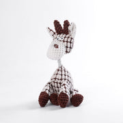 Plush Dog Toy Animals Shape Interactive Dog Chew Toys Corduroy Dog Toys For Small Large Dogs Puppy Pets Training Accessories