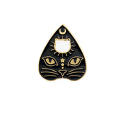 Owl cat cat paw brooch