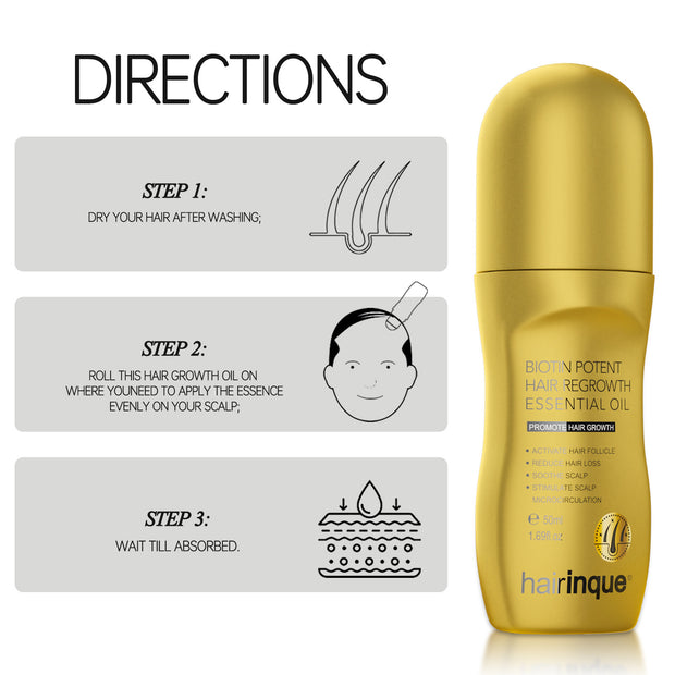 Growth Density Hair Care Scalp Nutrition Roll-On Serum