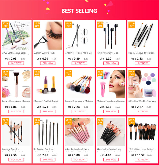 Beauty White Cosmetic Brushes Guards Mesh Flexible Net Protectors Cover Sheath 20Pc Convenient Maquiagem Brochas Maquillaje Tool