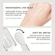 BEAUTY GLAZED Black Transparent Lip Gloss,Nourishing, Anti-aging, Brightening Lips, Lip Care Oil ﻿