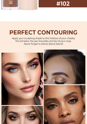 Beauty Glazed 2 Color Liquid Contouring