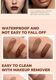 Beauty Glazed 2 Color Liquid Contouring