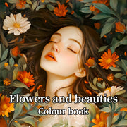 Beautiful Women in Bloom for Makeup Practice