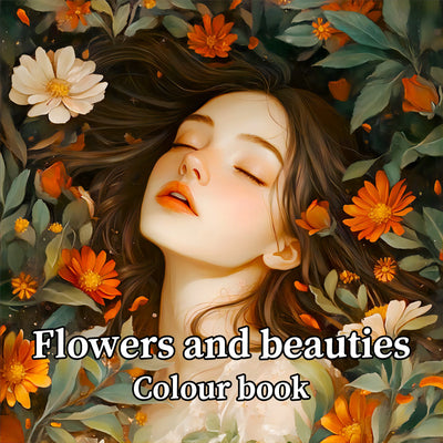 Beautiful Women in Bloom for Makeup Practice
