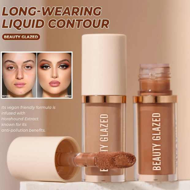 Beauty Glazed 2 Color Liquid Contouring