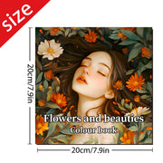 Beautiful Women in Bloom for Makeup Practice
