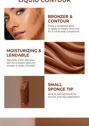 Beauty Glazed 2 Color Liquid Contouring