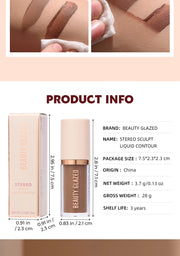 Beauty Glazed 2 Color Liquid Contouring